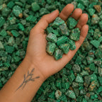 Pulsera Malaquita – transformación y protección en IMILLA. Minerales naturales y piezas con intención para protección, cuidado personal y conexión diaria.