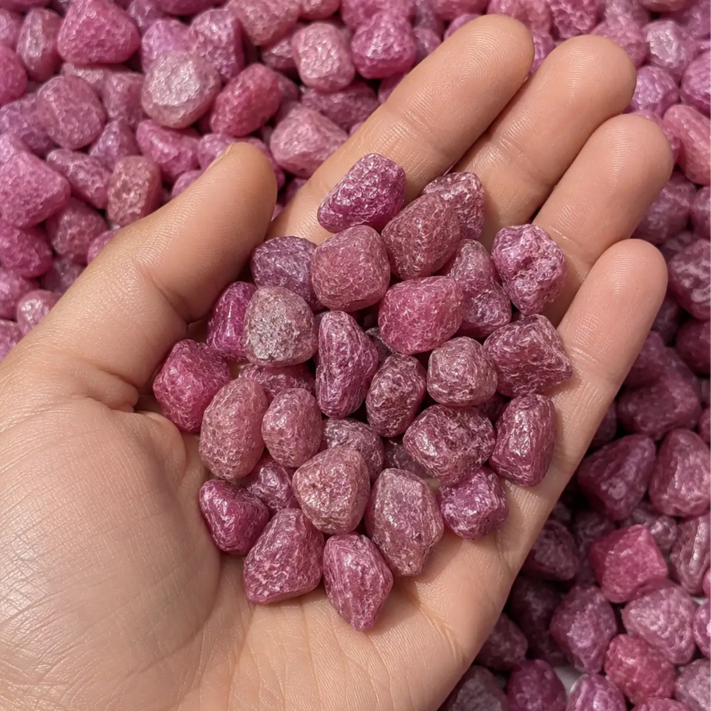 Pulsera Rubí Zoisita – vitalidad y crecimiento en IMILLA. Minerales naturales y piezas con intención para energía y  conexión diaria.