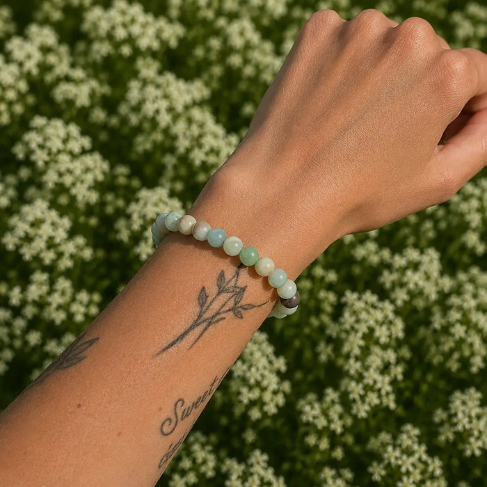 Pulsera Amazonita – Equilibrio emocional