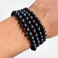 Pulsera azabache 6mm – Protección y consuelo