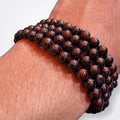 Pulsera granate 6mm – Pasión y vitalidad