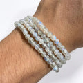 Pulsera labradorita 4mm – Magia y protección