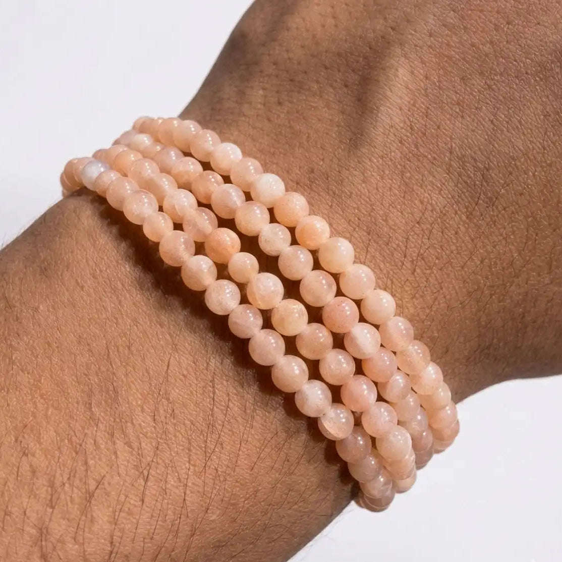 Pulsera piedra del sol 4mm – Alegría y vitalidad