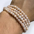 Pulsera piedra del sol 4mm facetada – Alegría y vitalidad