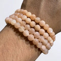 Pulsera piedra del sol 6mm – Alegría y vitalidad
