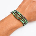 Pulsera rubí zoisita 4mm facetada – Vitalidad y pasión