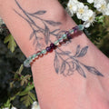Pulsera fluorita 4mm – Concentración y orden