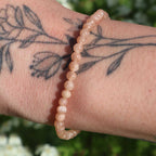 Pulsera piedra del sol 4mm – Alegría y vitalidad