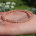 Pulsera piedra del sol 4mm – Alegría y vitalidad