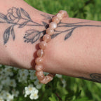 Pulsera piedra del sol 6mm – Alegría y vitalidad