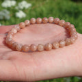 Pulsera piedra del sol 6mm – Alegría y vitalidad