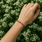 Pulsera Turmalina Arcoíris - Minerales naturales para Equilibrio y energía