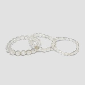 Pulsera de Cuarzo Cristal