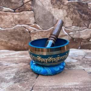 Cuenco Tibetano Azul 5 Metales
